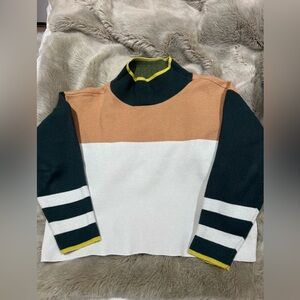 Carys Mock-Neck Sweater by Maeve